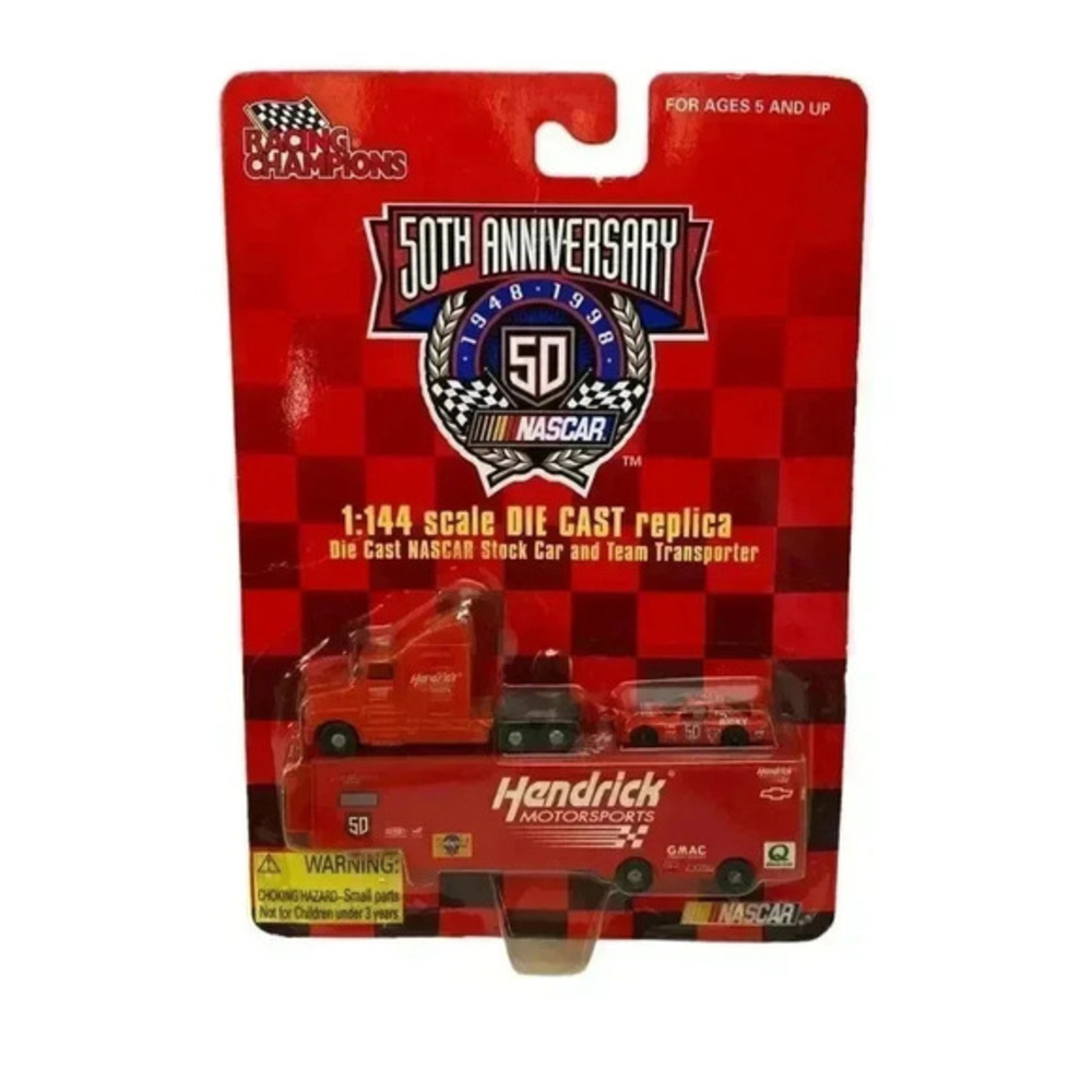 Racing Champion NASCAR 50th Anniversary Hendrick Motorsports Stock Car Die Cast